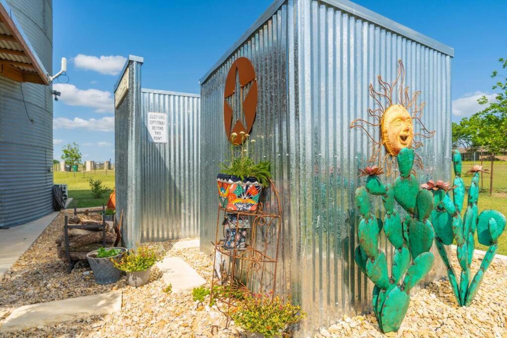 Silo House At Laughing Llama Farm Troy Экстерьер фото